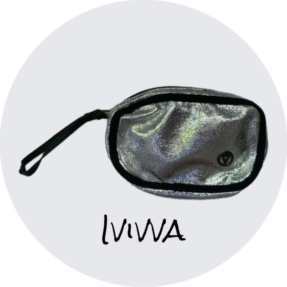 Girl’s Ivivva metallic belt bag/pouch